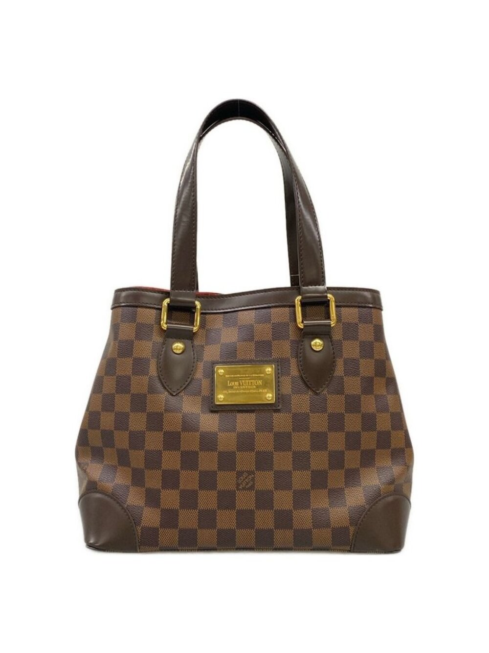 Louis Vuitton Handbag Damier Hampstead PM Ebene